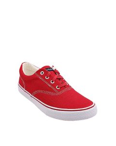 Hush Puppies Sepatu Sneakers Wanita Byanca Sneaker In Red Canvas 