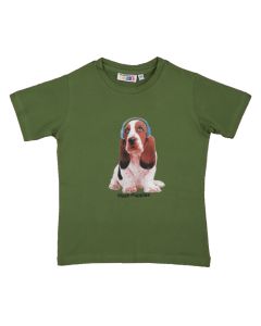 Hush Puppies Pakaian T Shirt Kids Boys Dean-Tee In Green