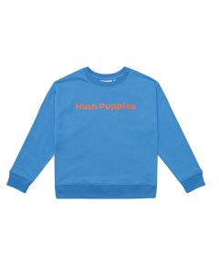 Hush Puppies Pakaian Outerwear Kids Boys Joleen Pullover In Blue 