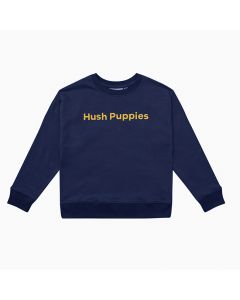 Hush Puppies Pakaian Outerwear Kids Boys Joleen Pullover In Navy 