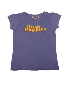 Hush Puppies Pakaian T Shirt Kids Girls Jessica-Tee In Purple 