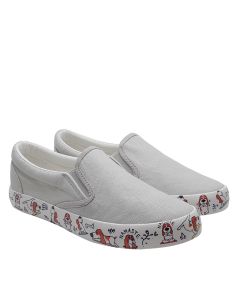 Hush Puppies Sepatu Sneakers Wanita Josie Janet In Grey 