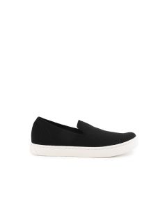 The Good Loafer In Bold Black Textile 