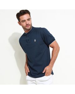Hush Puppies Pakaian Polo Pria Limoges In Navy 