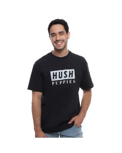 Hush Puppies Pakaian T Shirt Pria Solba In Black 